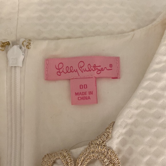 Lilly Pulitzer Women’s Mila Resort White Dress - Picture 7 of 8